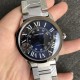 Cartier-Ronde Solo Date 42mm SS/SS Blue Dial AF MY9015