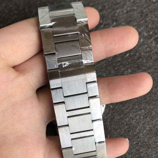 Cartier-Ronde Solo Date 42mm SS/SS Blue Dial AF MY9015