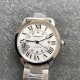 Cartier-Ronde Solo Date 42mm SS/SS White Dial AF MY9015