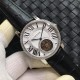 Rotonde De Cartier Tourb HPI00593 SS/LE White/Diam BBR Asia Tourb
