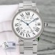 Cartier-Ronde Solo Date 42mm Diamonds SS/SS White Dial AF MY9015