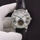 Rotonde De Cartier Tourb HPI00593 SS/LE White/Diam BBR Asia Tourb