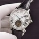 Rotonde De Cartier Tourb HPI00593 SS/LE White/Diam BBR Asia Tourb