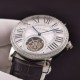 Rotonde De Cartier Tourb HPI00593 SS/LE White/Diam BBR Asia Tourb