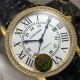 Cartier-Ronde Solo Date 42mm Dia YG/LE White Dial GBF MY9015