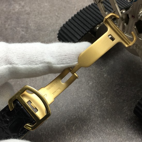 Cartier-Ronde Solo Date 42mm Dia YG/LE White Dial GBF MY9015