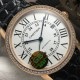 Cartier-Ronde Solo Date 42mm Dia RG/LE White Dial GBF MY9015