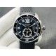 Cartier-Calibre de Cartier 42mm SS/RU Black V9F 1:1 Asia 23J Mod