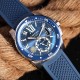 Cartier-Calibre de Cartier 42mm SS/RU Blue F5F 1:1 Cal.1904-PS