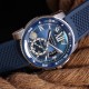 Cartier-Calibre de Cartier 42mm SS/RU Blue F5F 1:1 Cal.1904-PS