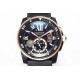 Cartier-Calibre de Cartier 42mm RG/SS/RU Black F5F 1:1 Cal.1904-PS