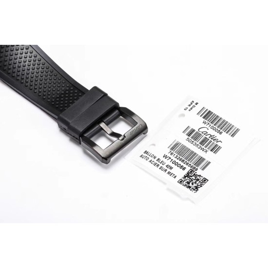 Cartier-Calibre de Cartier 42mm RG/SS/RU Black F5F 1:1 Cal.1904-PS