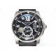 Cartier-Calibre de Cartier 42mm SS/RU Black F5F 1:1 Cal.1904-PS