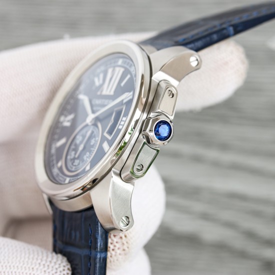 Cartier-Calibre de Cartier SS/LE Black Dail/RMN TXF Cal.1904-PS