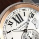 Cartier-Calibre de Cartier RG/LE White Dail/RMN TXF Cal.1904-PS