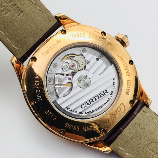 Cartier-Drive De Cartier Moonphase 40mm RG/LE Black Dial EGF MY9015