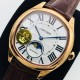 Cartier-Drive De Cartier Moonphase 40mm RG/LE White Dial EGF MY9015