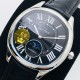 Cartier-Drive De Cartier Moonphase 40mm SS/LE Black Dial EGF MY9015