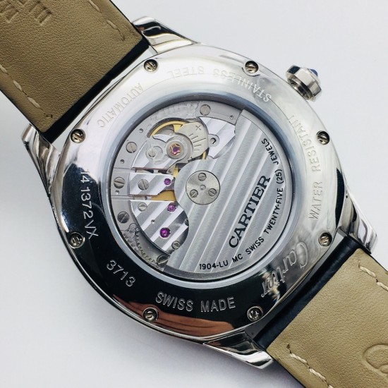 Cartier-Drive De Cartier Moonphase 40mm SS/LE White Dial EGF MY9015