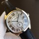 Cartier-Drive De Cartier WSNM0004 40mm SS/LE White Dial TWF