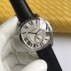 Cartier-Drive De Cartier WSNM0004 40mm SS/LE White Dial A8F Automatic