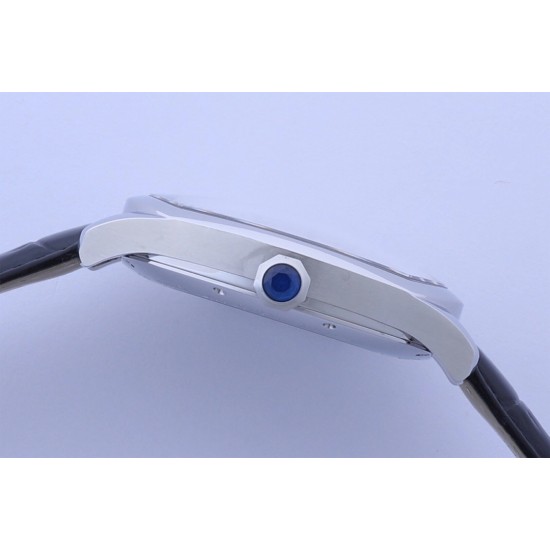 Cartier-Drive De Cartier 41mm Tourbillon SS/LE White Dial BBRF Tourbillon