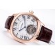 Cartier-Drive De Cartier 40mm RG/LE White Textured Dial BLSF Tourb