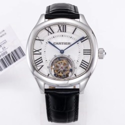 Cartier-Drive De Cartier 40mm SS/LE White Textured Dial BLSF Tourb