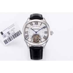 Cartier-Drive De Cartier 40mm SS/LE White Textured Dial BLSF Tourb