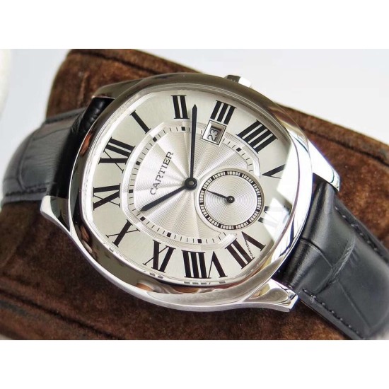 Cartier-Drive De Cartier WSNM0004 40mm SS/LE White Dial GSF Automatic