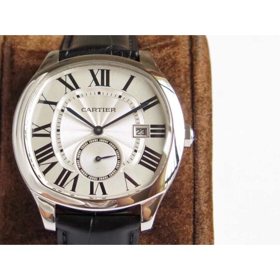 Cartier-Drive De Cartier WSNM0004 40mm SS/LE White Dial GSF Automatic