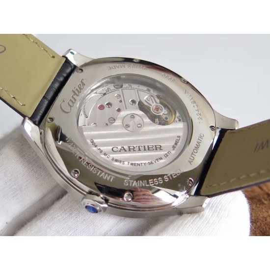 Cartier-Drive De Cartier WSNM0004 40mm SS/LE White Dial GSF Automatic