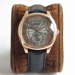 Cartier-Drive De Cartier WSNM0004 40mm RG/LE Black Dial GSF Automatic