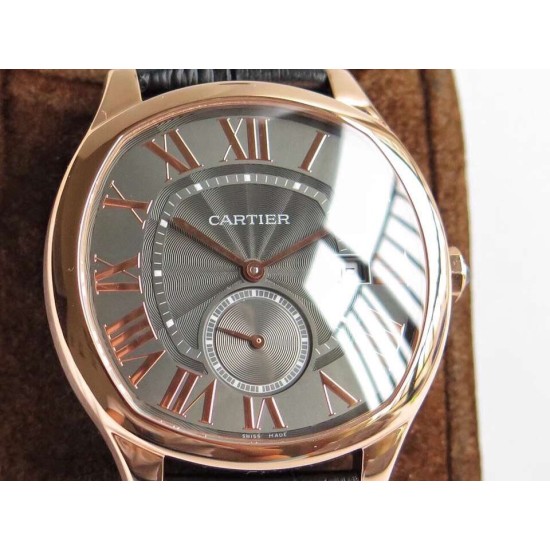 Cartier-Drive De Cartier WSNM0004 40mm RG/LE Black Dial GSF Automatic