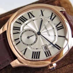 Cartier-Drive De Cartier WSNM0004 40mm RG/LE White Dial GSF Automatic