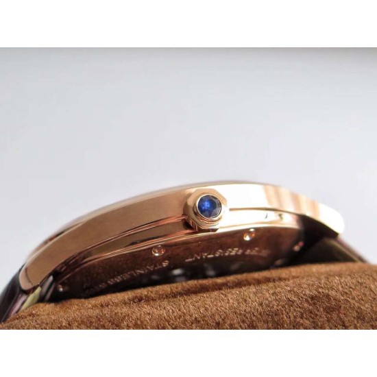 Cartier-Drive De Cartier WSNM0004 40mm RG/LE White Dial GSF Automatic