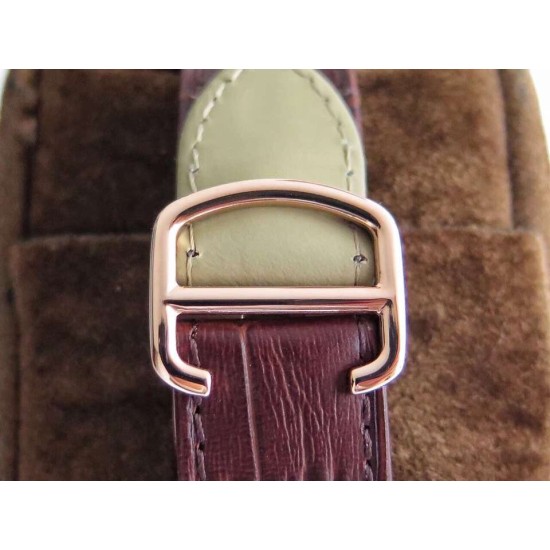 Cartier-Drive De Cartier WSNM0004 40mm RG/LE White Dial GSF Automatic