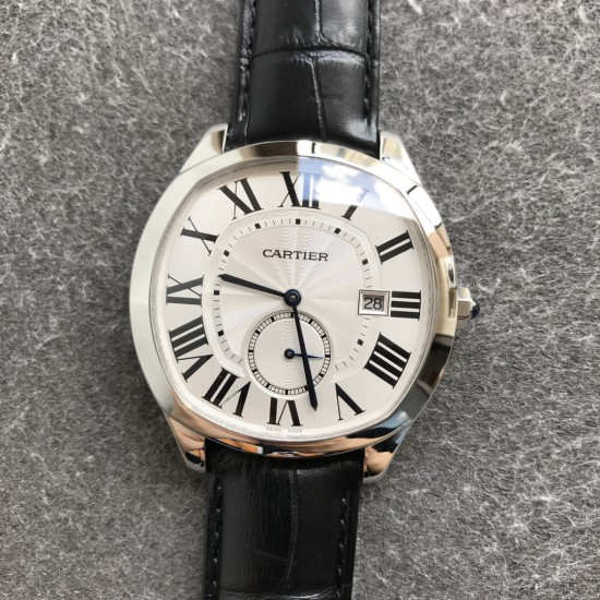 Cartier-Drive De Cartier WSNM0004 40mm SS/LE White Dial GSF Automatic