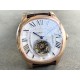 Cartier-Drive De Cartier 41mm Tourbillon RG/LE White Tourbillon