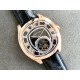 Cartier-Drive De Cartier 41mm Tourbillon RG/LE Black Tourbillon