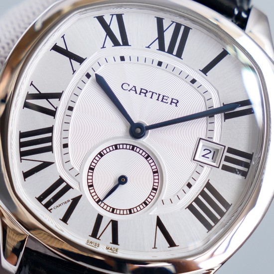 Cartier-Drive De Cartier WSNM0004 40mm SS/LE White Dial LZF Automatic