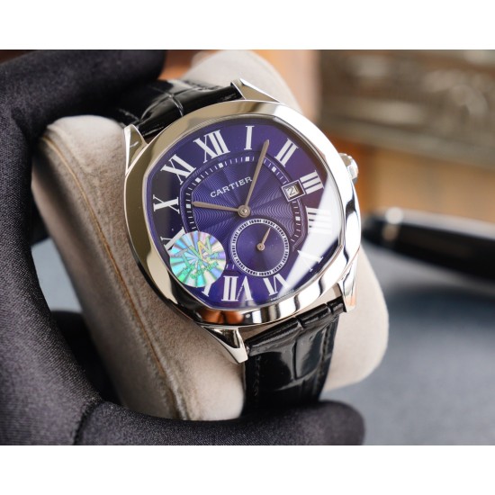 Cartier-Drive De Cartier 40mm SS/LE Grey Dial TWF Automatic