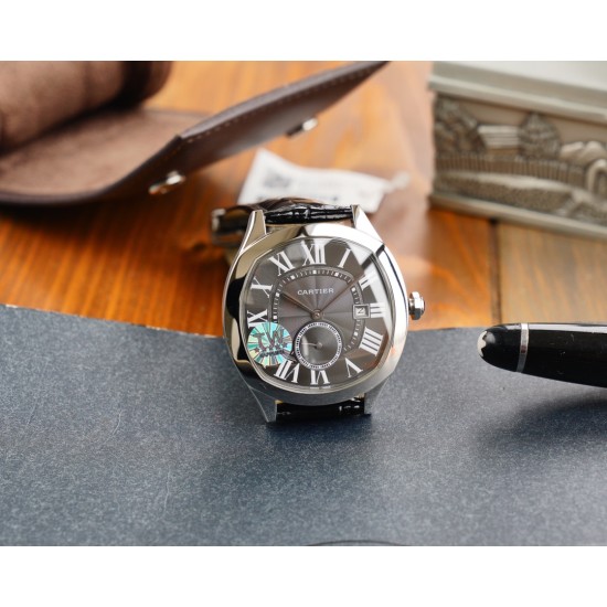 Cartier-Drive De Cartier 40mm SS/LE Grey Dial TWF Automatic