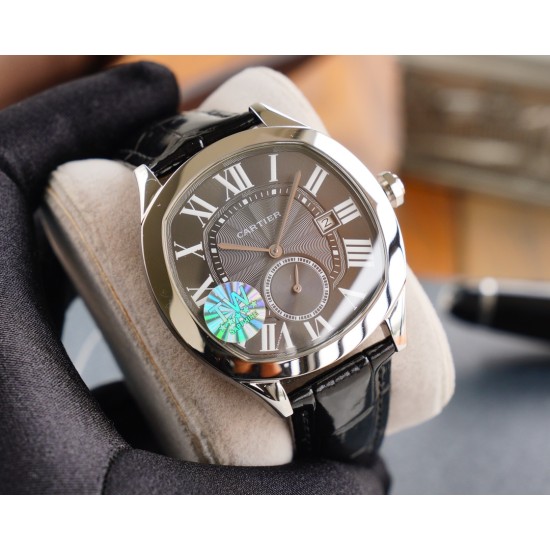 Cartier-Drive De Cartier 40mm SS/LE Grey Dial TWF Automatic