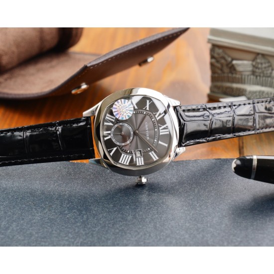 Cartier-Drive De Cartier 40mm SS/LE Grey Dial TWF Automatic