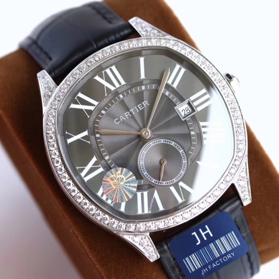 Cartier-Drive De Cartier 41mm Diam SS/LE Blue Dial F5F Automatic