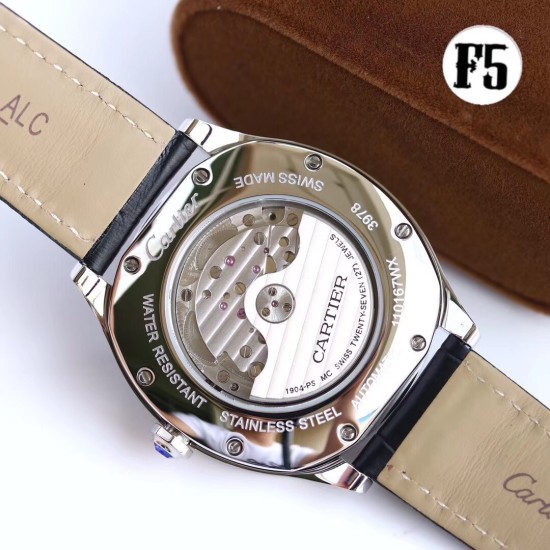 Cartier-Drive De Cartier 41mm Diam SS/LE Blue Dial F5F Automatic