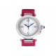 Cartier-Pasha Ladies 35mm SS/LE White/Num Red BVF 9039