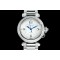 Cartier-Pasha Ladies 35mm SS/SS White/Num/Dia BVF Automatic