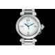Cartier-Pasha Ladies 35mm SS/SS White/Num/Dia BVF Automatic